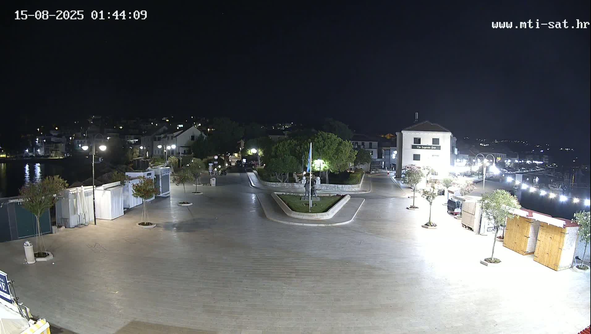 Primošten Town & Adriatic Coast Live Cam - Primosten, Općina Primošten, Šibenik-Knin, Croatia
