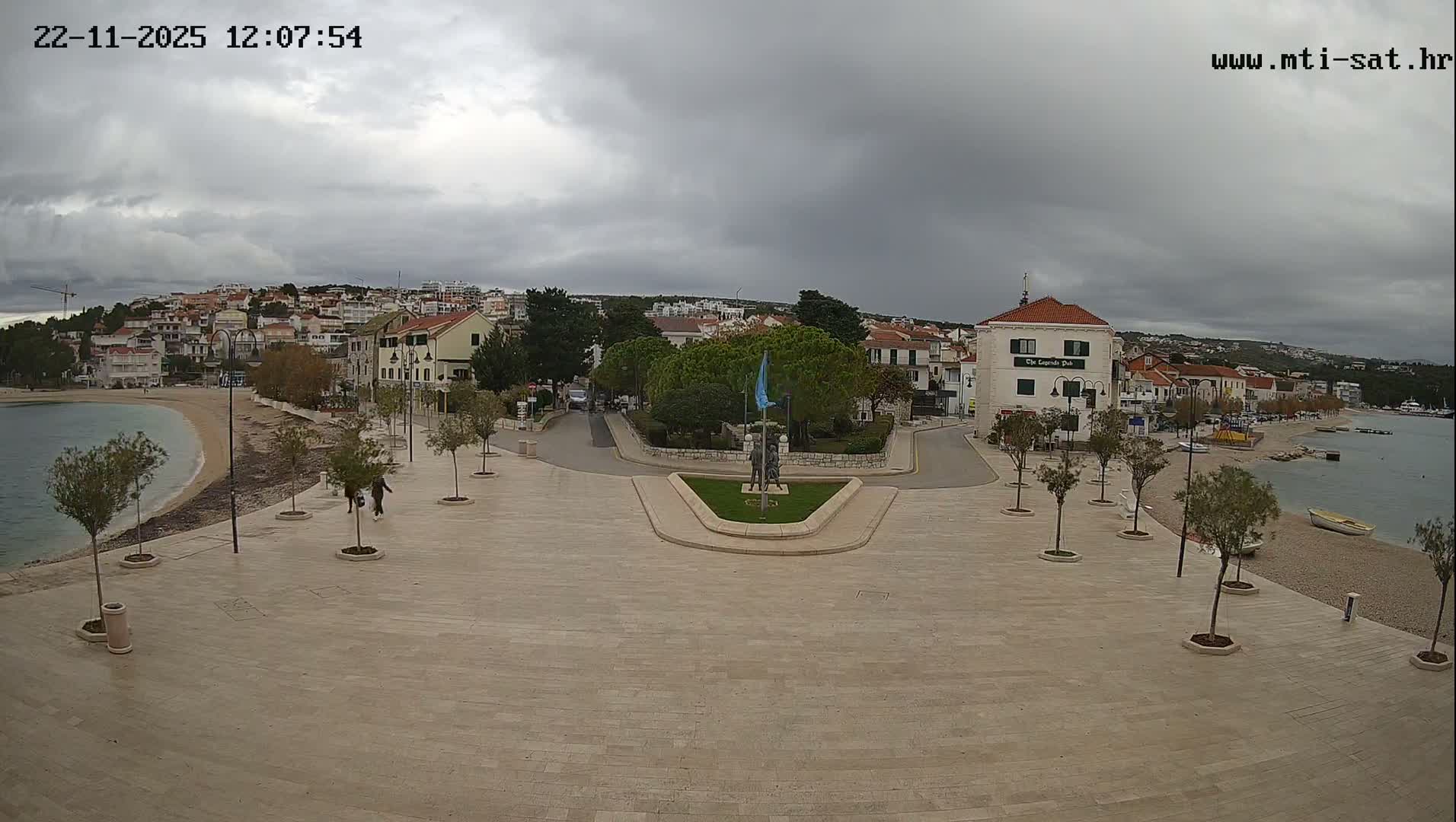 Primošten Town & Adriatic Coast Live Cam - Primosten, Općina Primošten, Šibenik-Knin, Croatia
