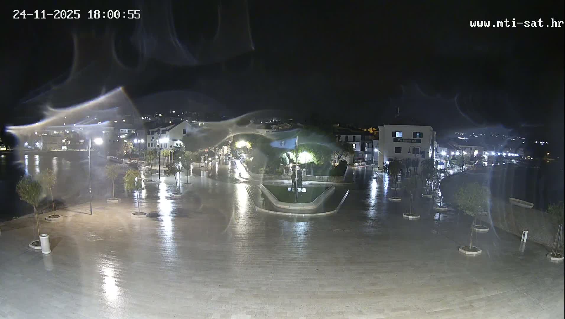 Primošten Town & Adriatic Coast Live Cam - Primosten, Općina Primošten, Šibenik-Knin, Croatia