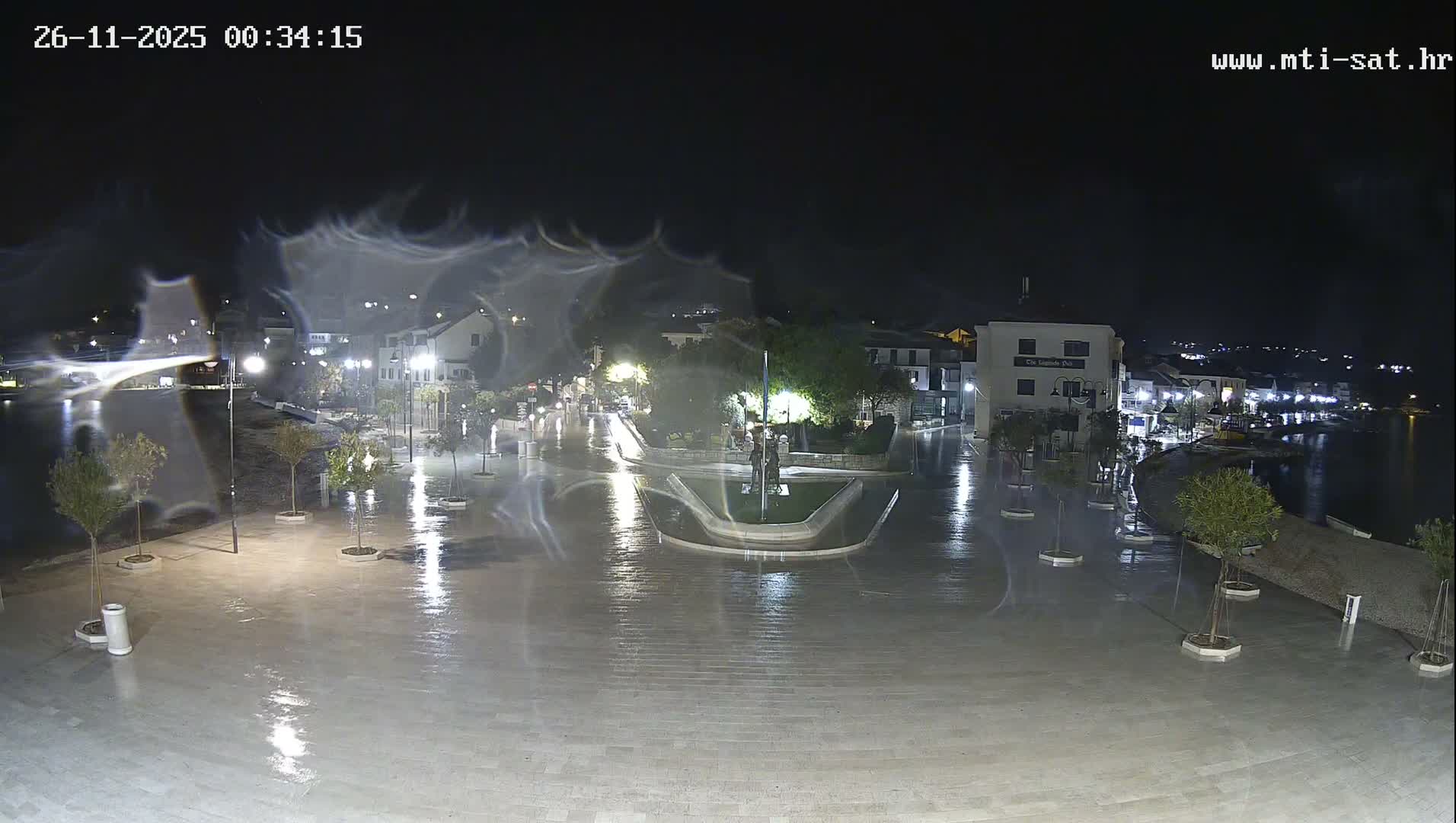 Primošten Town & Adriatic Coast Live Cam - Primosten, Općina Primošten, Šibenik-Knin, Croatia