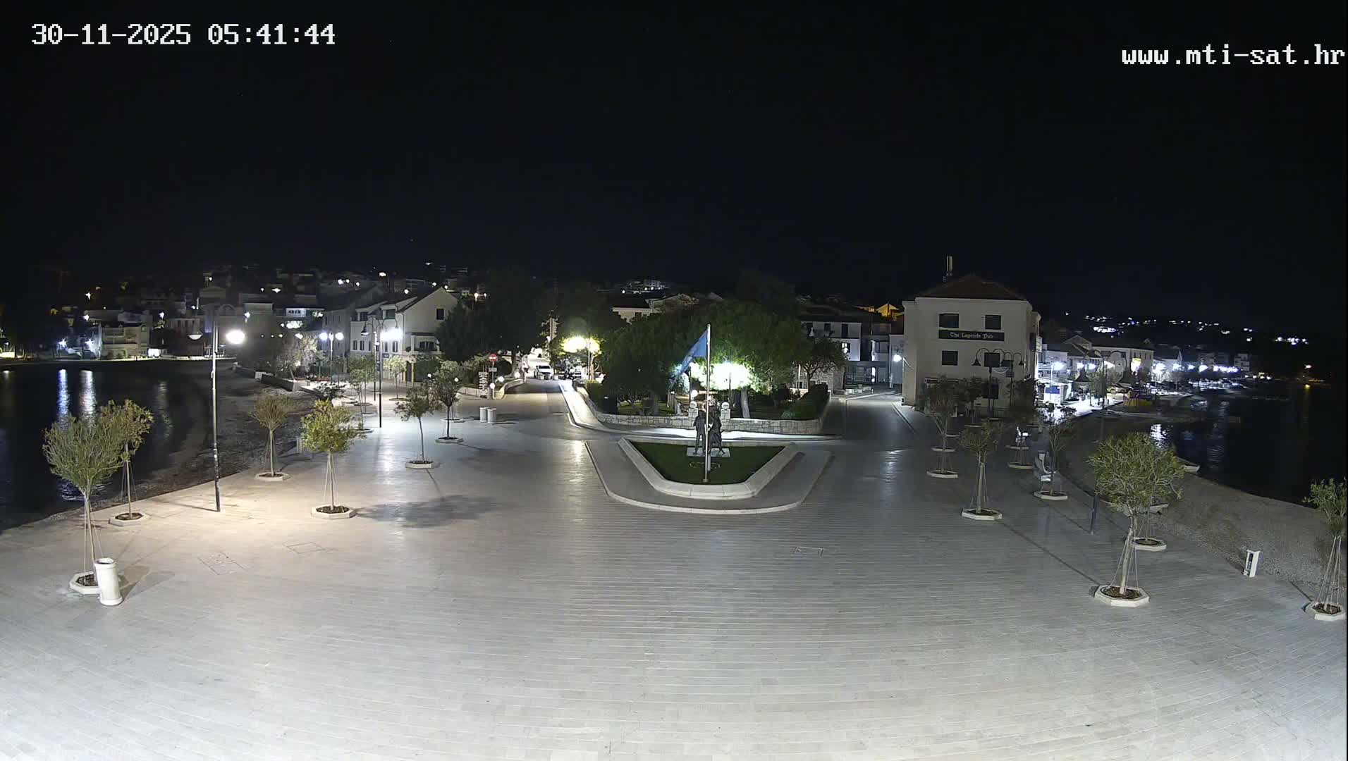 Primošten Town & Adriatic Coast Live Cam - Primosten, Općina Primošten, Šibenik-Knin, Croatia