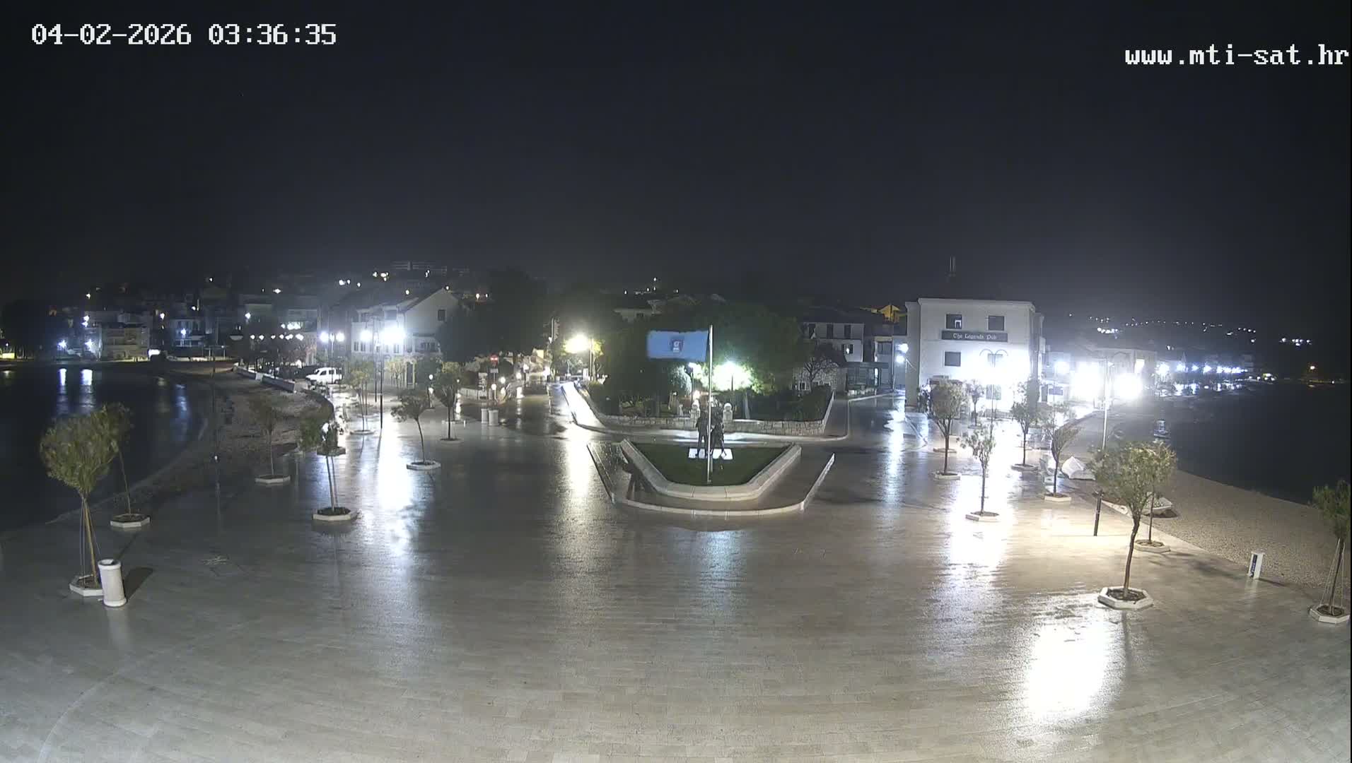Primošten Town & Adriatic Coast Live Cam - Primosten, Općina Primošten, Šibenik-Knin, Croatia