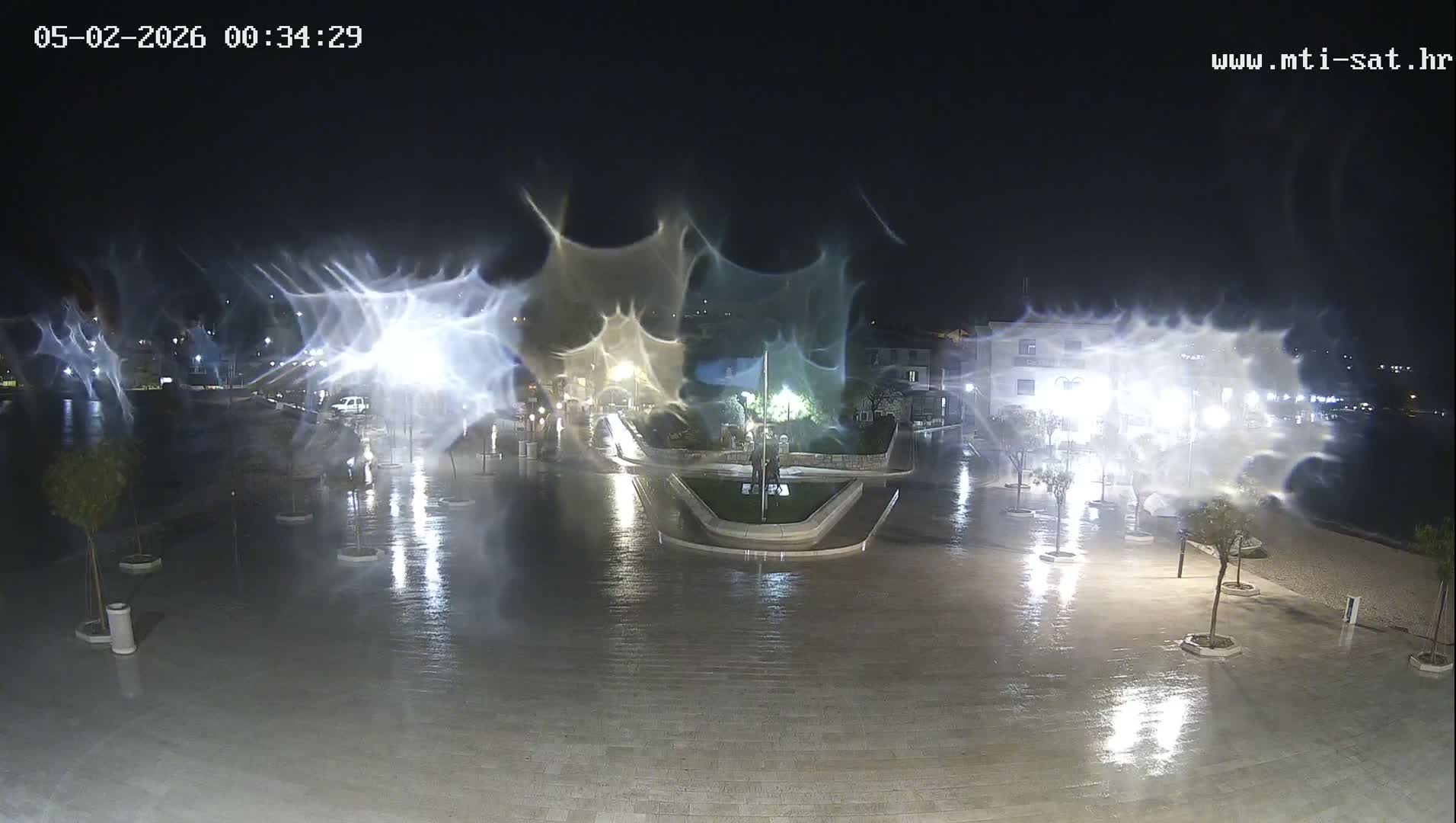 Primošten Town & Adriatic Coast Live Cam - Primosten, Općina Primošten, Šibenik-Knin, Croatia
