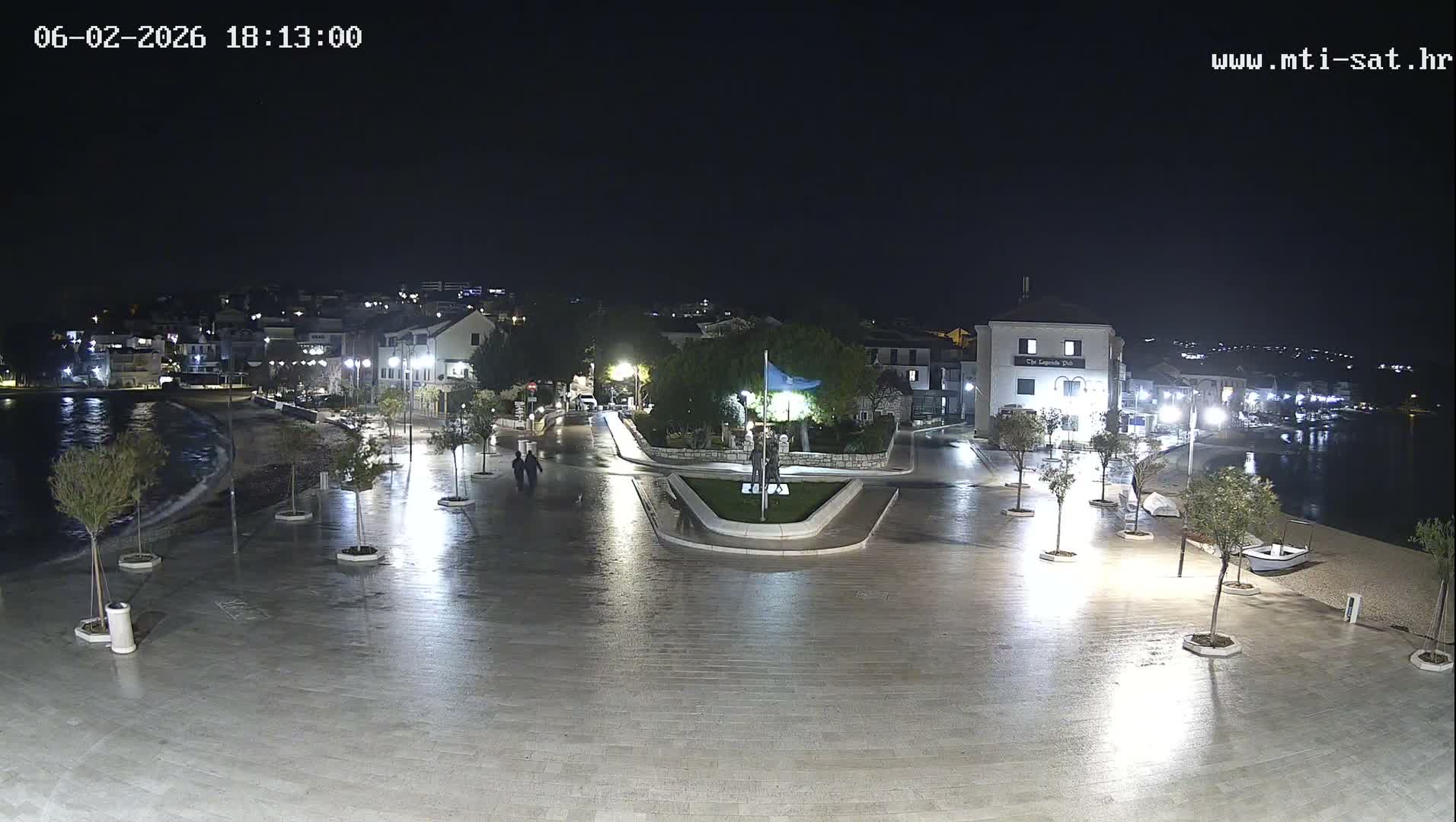 Primošten Town & Adriatic Coast Live Cam - Primosten, Općina Primošten, Šibenik-Knin, Croatia