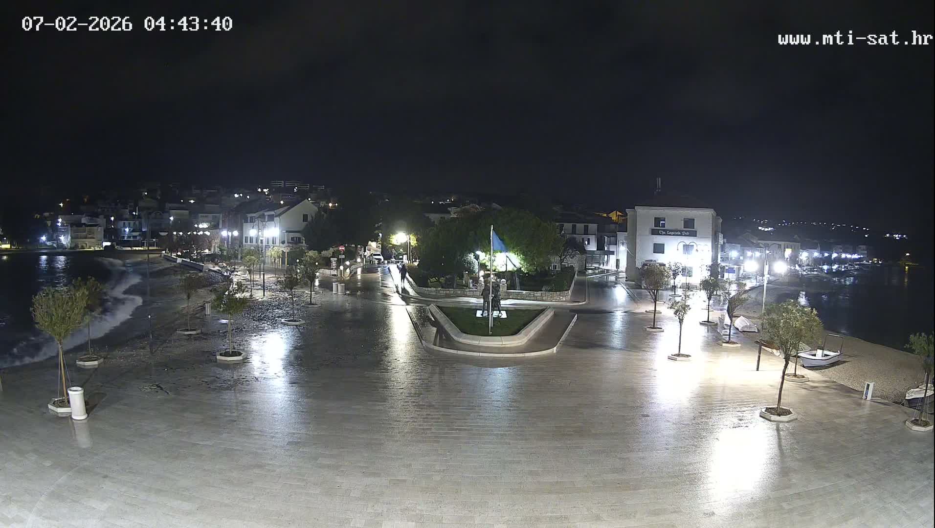 Primošten Town & Adriatic Coast Live Cam - Primosten, Općina Primošten, Šibenik-Knin, Croatia