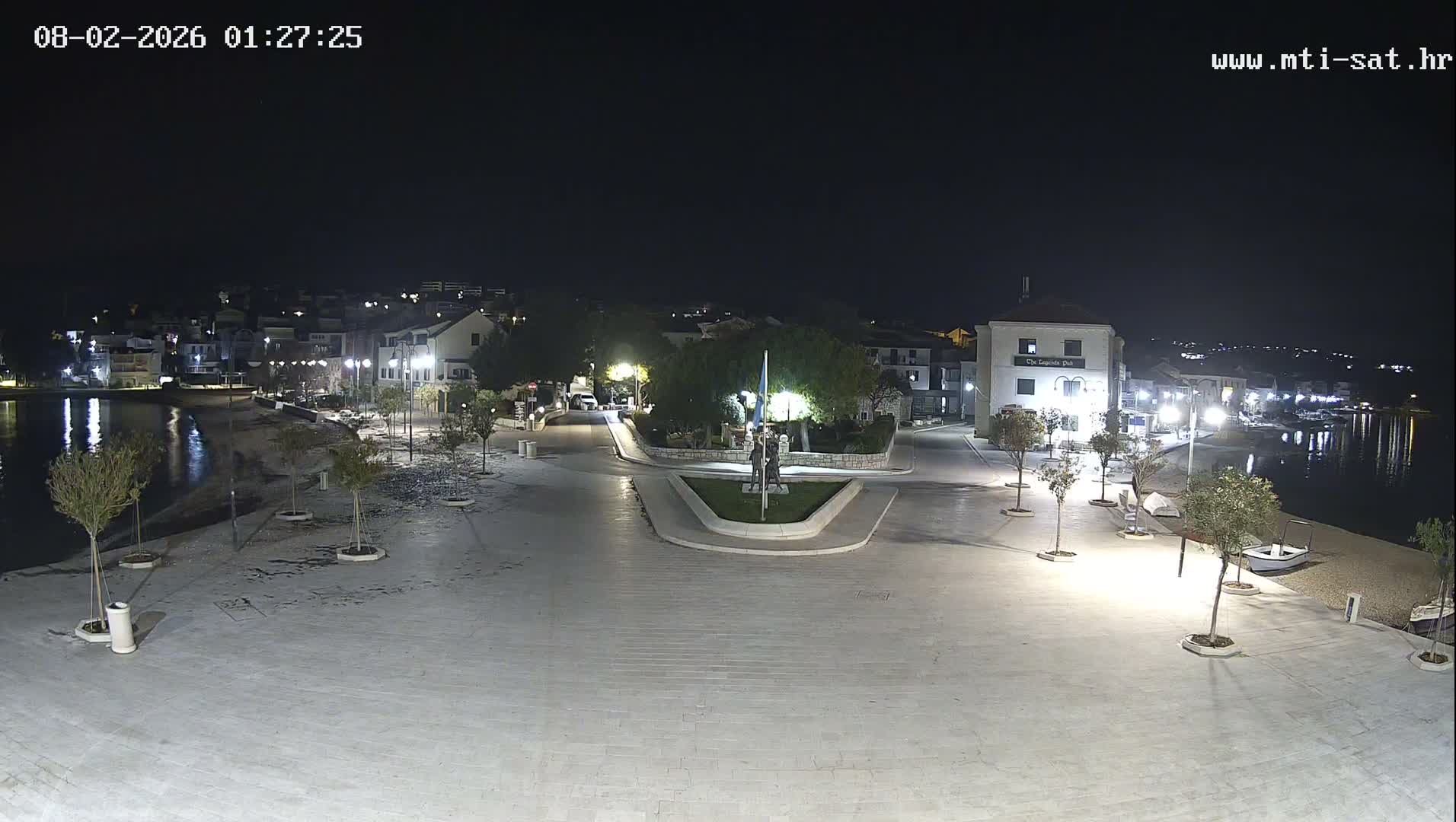 Primošten Town & Adriatic Coast Live Cam - Primosten, Općina Primošten, Šibenik-Knin, Croatia