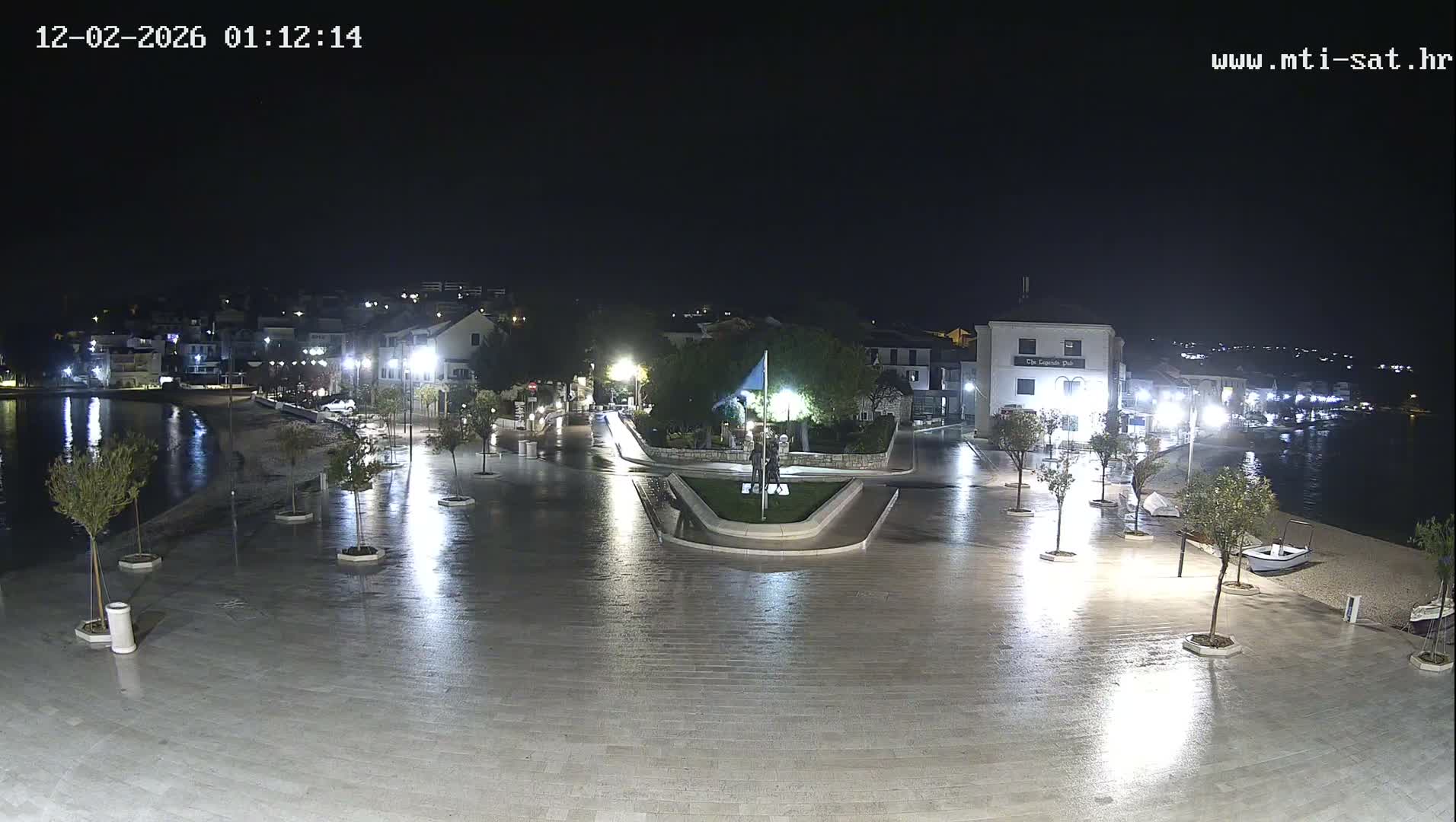 Primošten Town & Adriatic Coast Live Cam - Primosten, Općina Primošten, Šibenik-Knin, Croatia