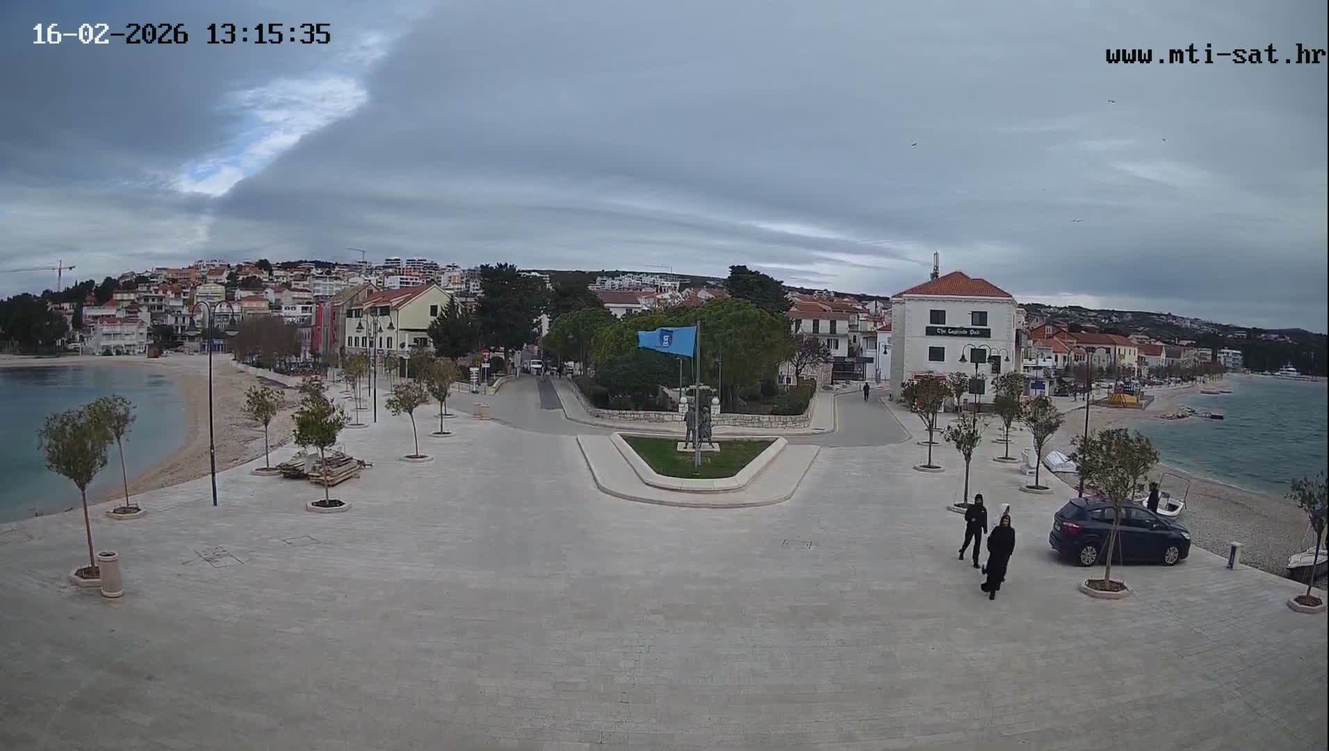 Primošten Town & Adriatic Coast Live Cam - Primosten, Općina Primošten, Šibenik-Knin, Croatia