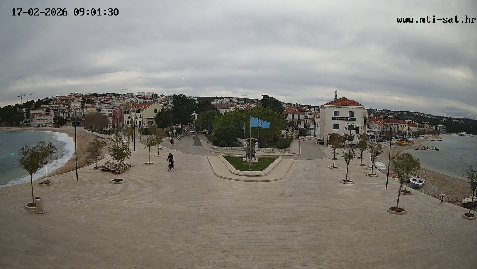 Primošten Town & Adriatic Coast Live Cam - Primosten, Općina Primošten, Šibenik-Knin, Croatia