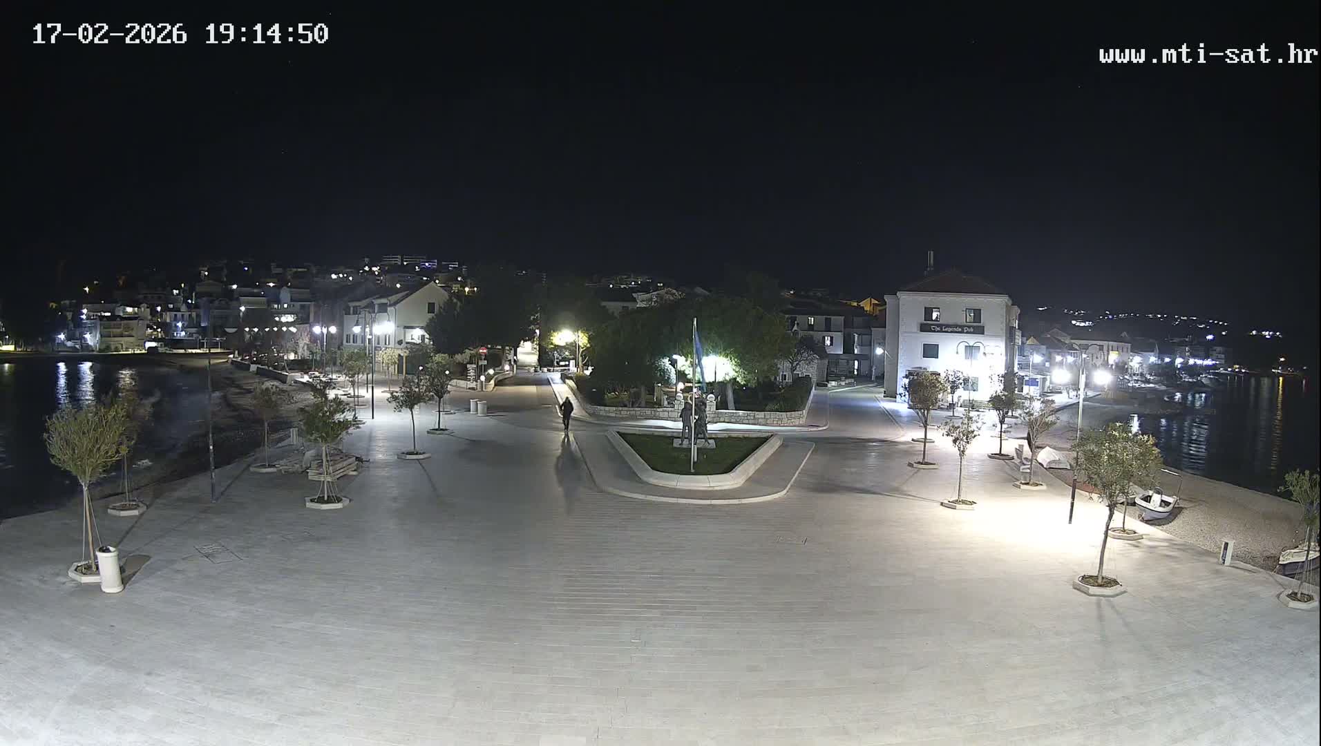 Primošten Town & Adriatic Coast Live Cam - Primosten, Općina Primošten, Šibenik-Knin, Croatia