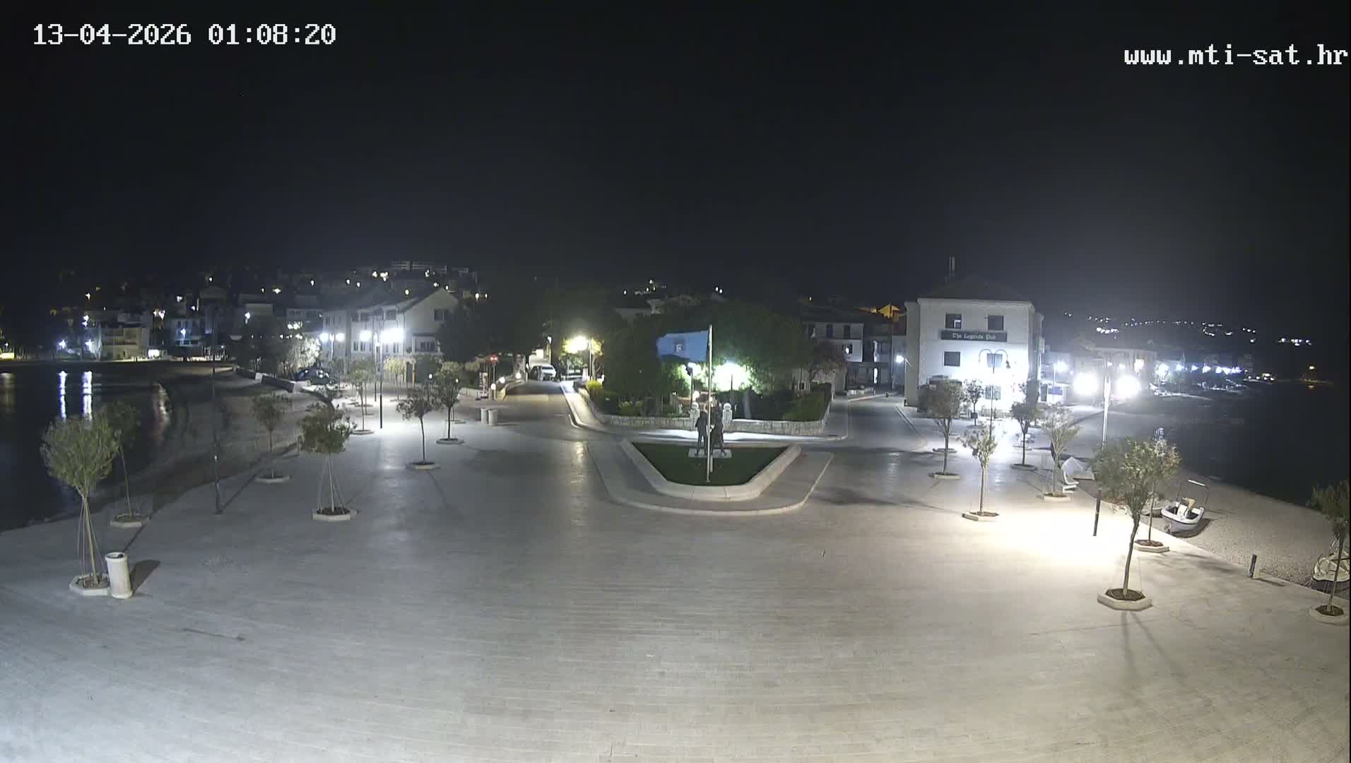 Primošten Town & Adriatic Coast Live Cam - Primosten, Općina Primošten, Šibenik-Knin, Croatia