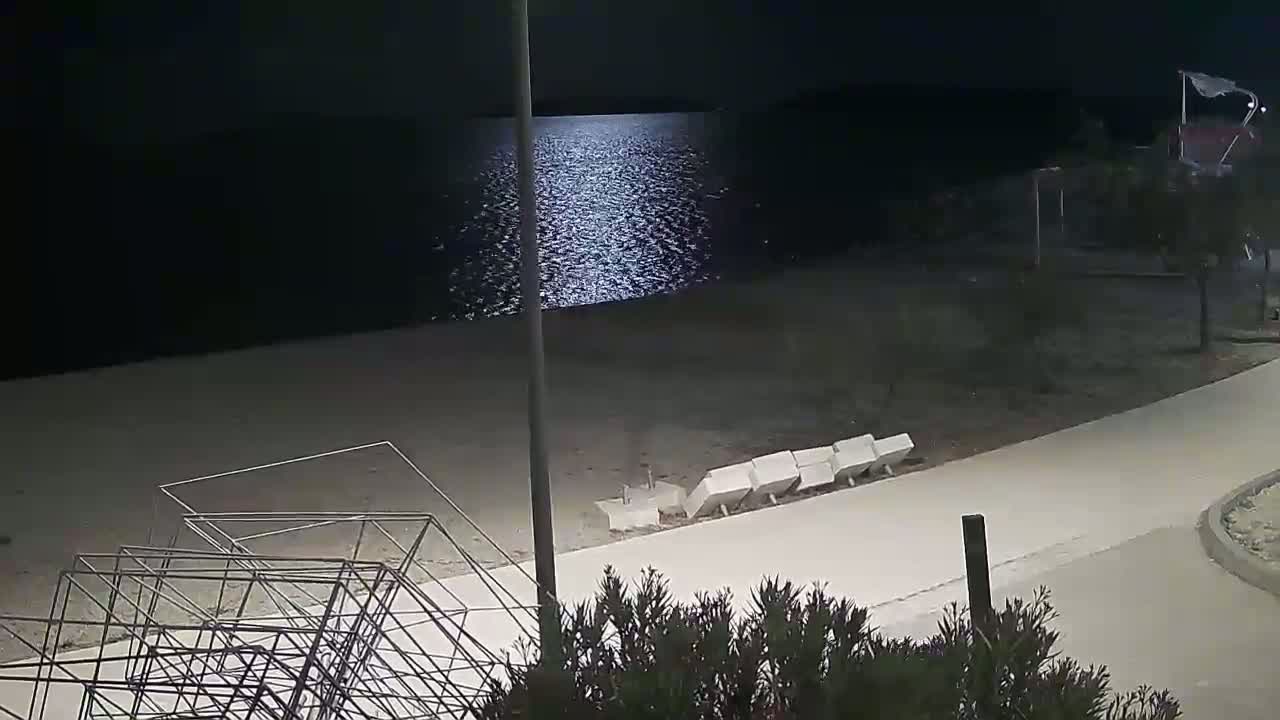 Riviera Brodarica Beach & Adriatic Dalmatia Coast Live Cam - Sibenic, Šibenik-Knin, Croatia