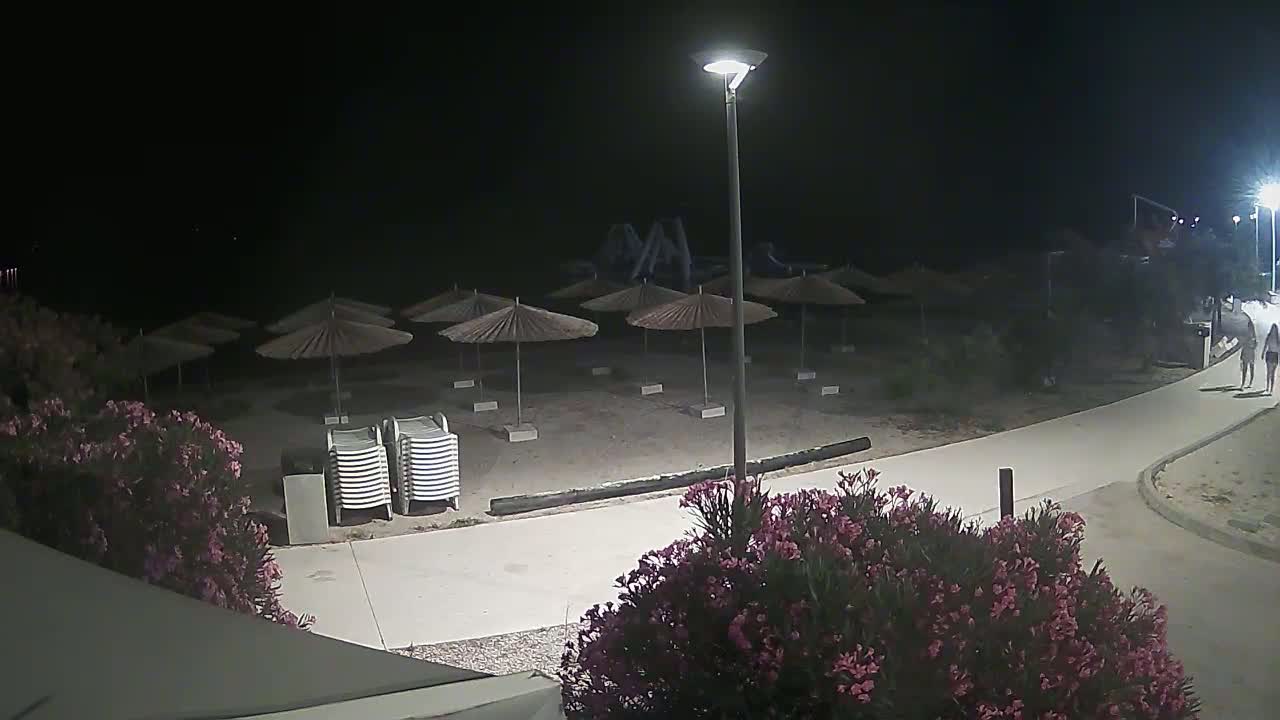 Riviera Brodarica Beach & Adriatic Dalmatia Coast Live Cam - Sibenic, Šibenik-Knin, Croatia