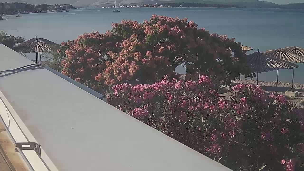 Riviera Brodarica Beach & Adriatic Dalmatia Coast Live Cam - Sibenic, Šibenik-Knin, Croatia