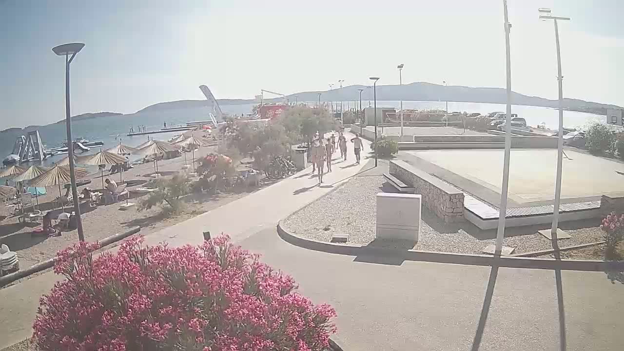 Riviera Brodarica Beach & Adriatic Dalmatia Coast Live Cam - Sibenic, Šibenik-Knin, Croatia