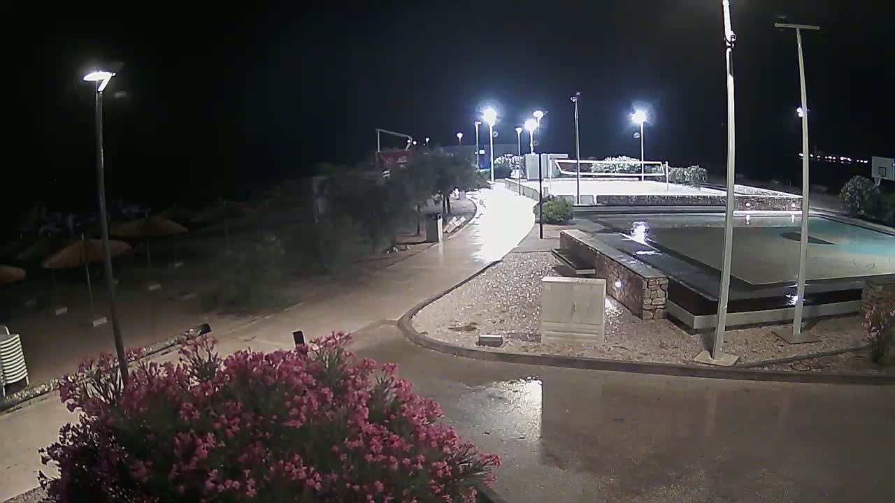 Riviera Brodarica Beach & Adriatic Dalmatia Coast Live Cam - Sibenic, Šibenik-Knin, Croatia