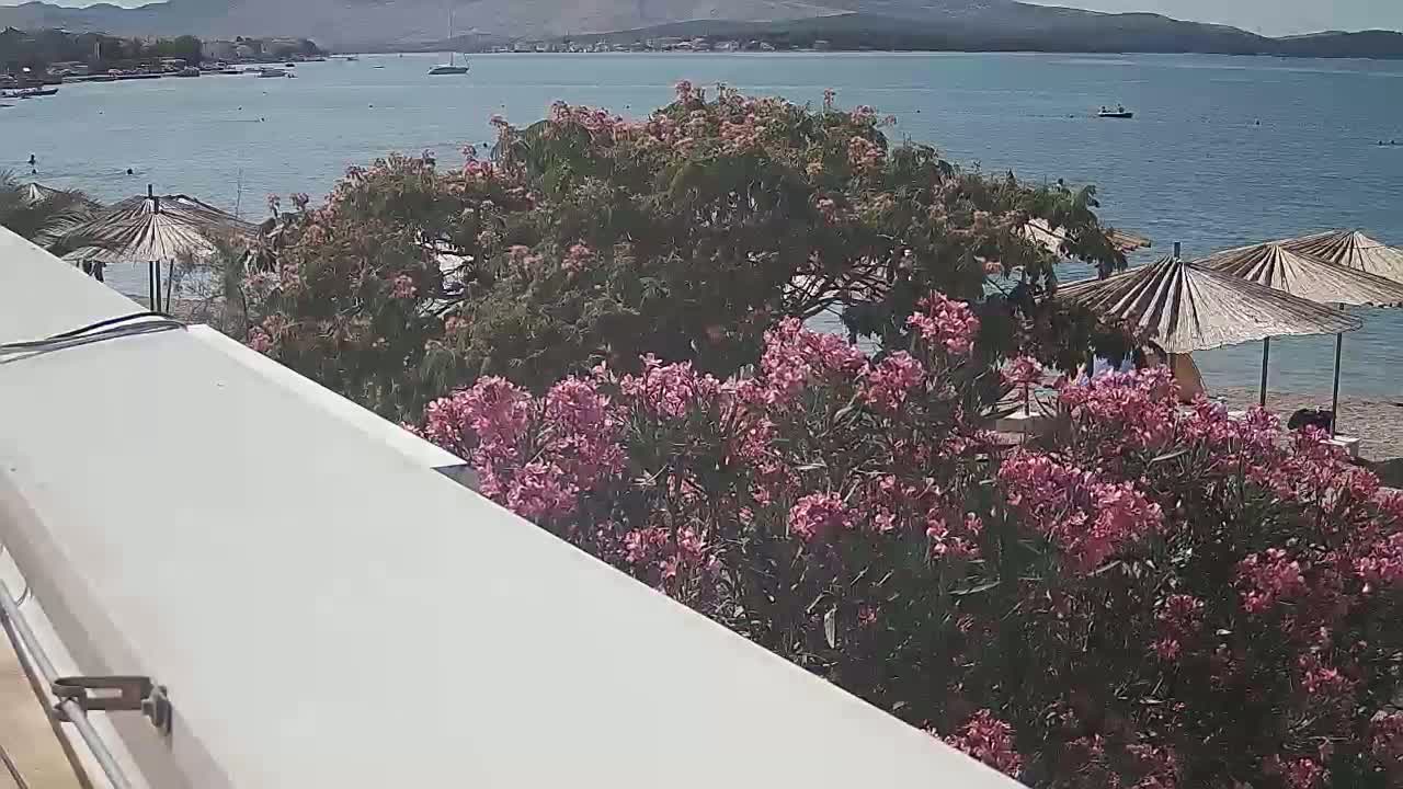 Riviera Brodarica Beach & Adriatic Dalmatia Coast Live Cam - Sibenic, Šibenik-Knin, Croatia