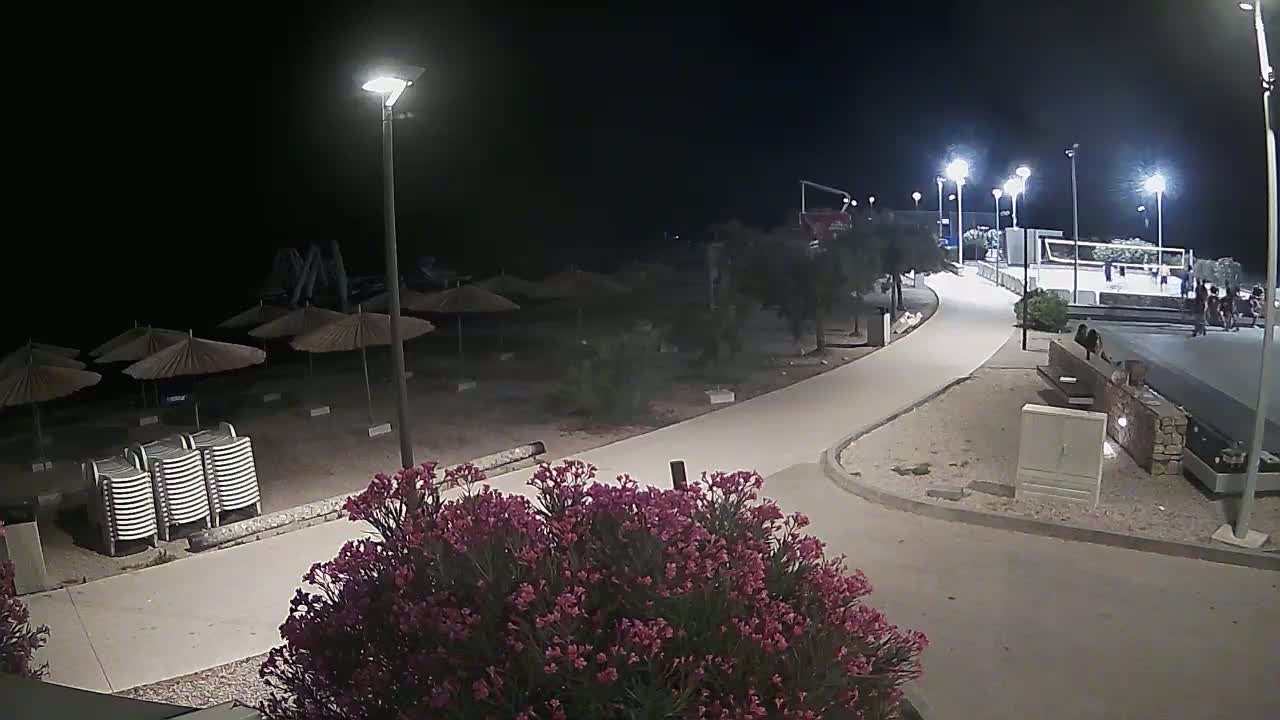 Riviera Brodarica Beach & Adriatic Dalmatia Coast Live Cam - Sibenic, Šibenik-Knin, Croatia