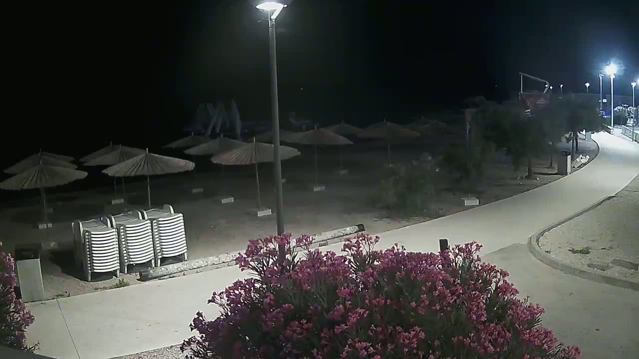 Riviera Brodarica Beach & Adriatic Dalmatia Coast Live Cam - Sibenic, Šibenik-Knin, Croatia