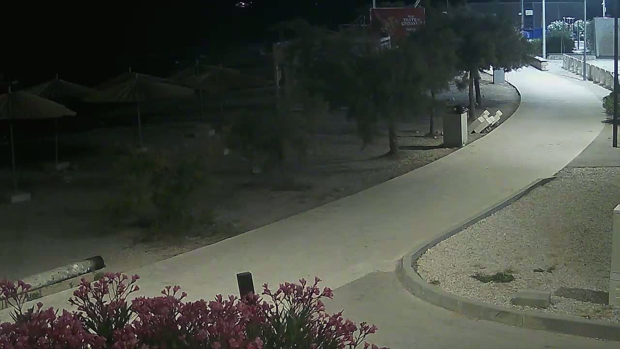 Riviera Brodarica Beach & Adriatic Dalmatia Coast Live Cam - Sibenic, Šibenik-Knin, Croatia