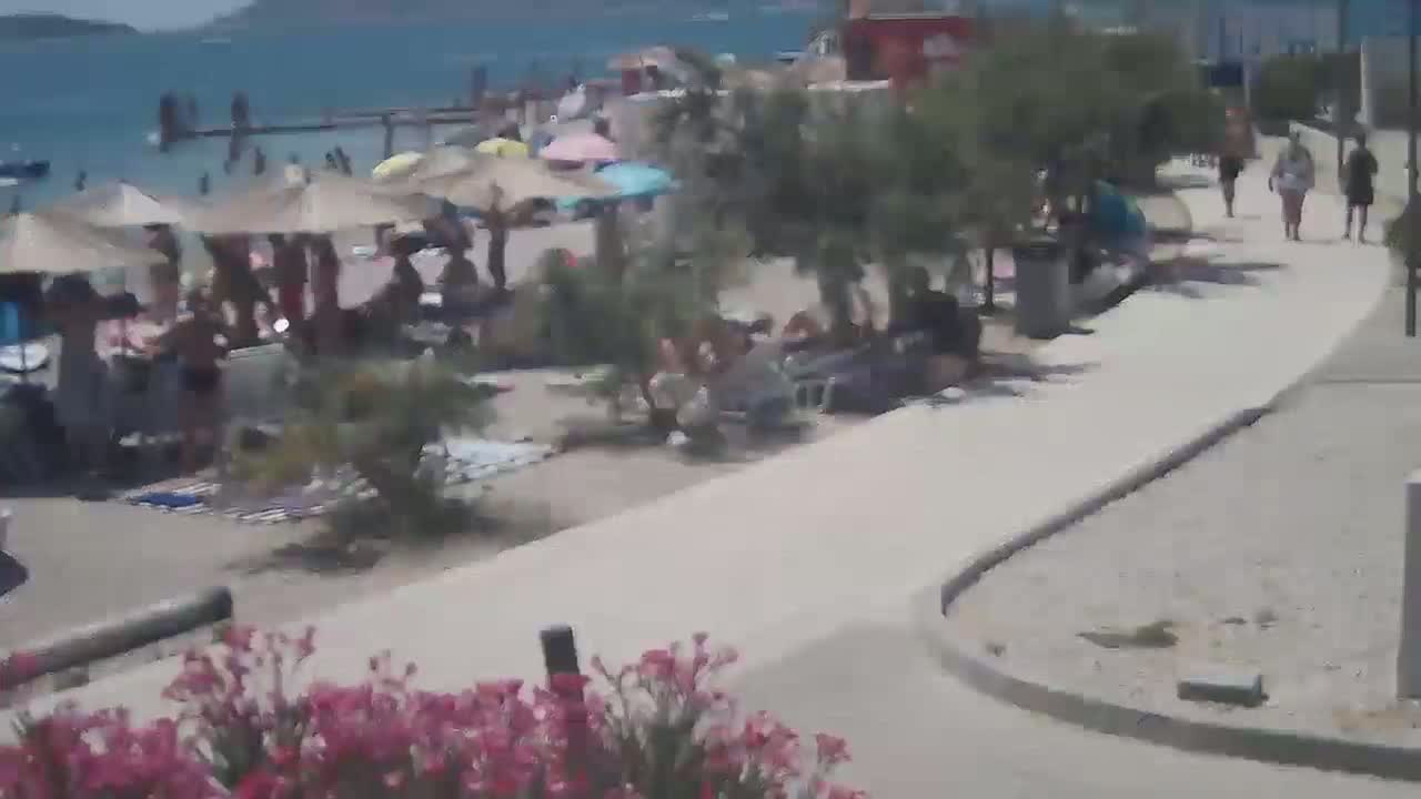 Riviera Brodarica Beach & Adriatic Dalmatia Coast Live Cam - Sibenic, Šibenik-Knin, Croatia