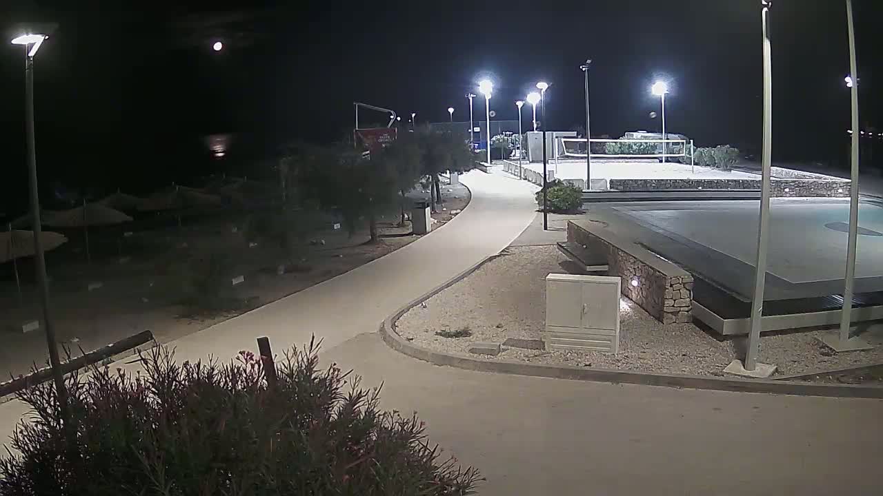 Riviera Brodarica Beach & Adriatic Dalmatia Coast Live Cam - Sibenic, Šibenik-Knin, Croatia