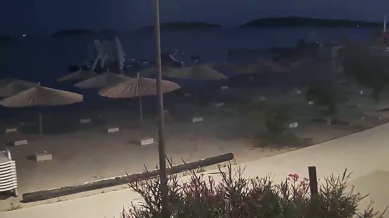 Riviera Brodarica Beach & Adriatic Dalmatia Coast Live Cam - Sibenic, Šibenik-Knin, Croatia