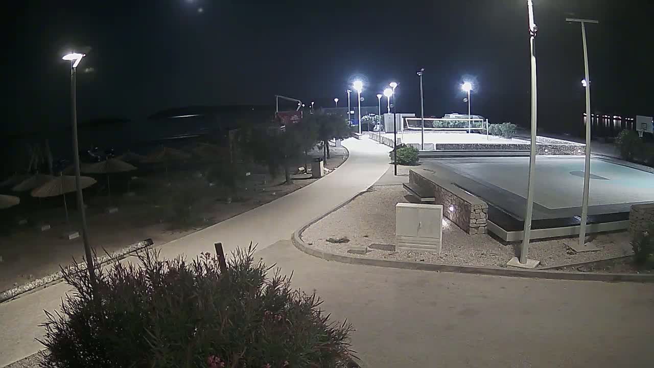 Riviera Brodarica Beach & Adriatic Dalmatia Coast Live Cam - Sibenic, Šibenik-Knin, Croatia