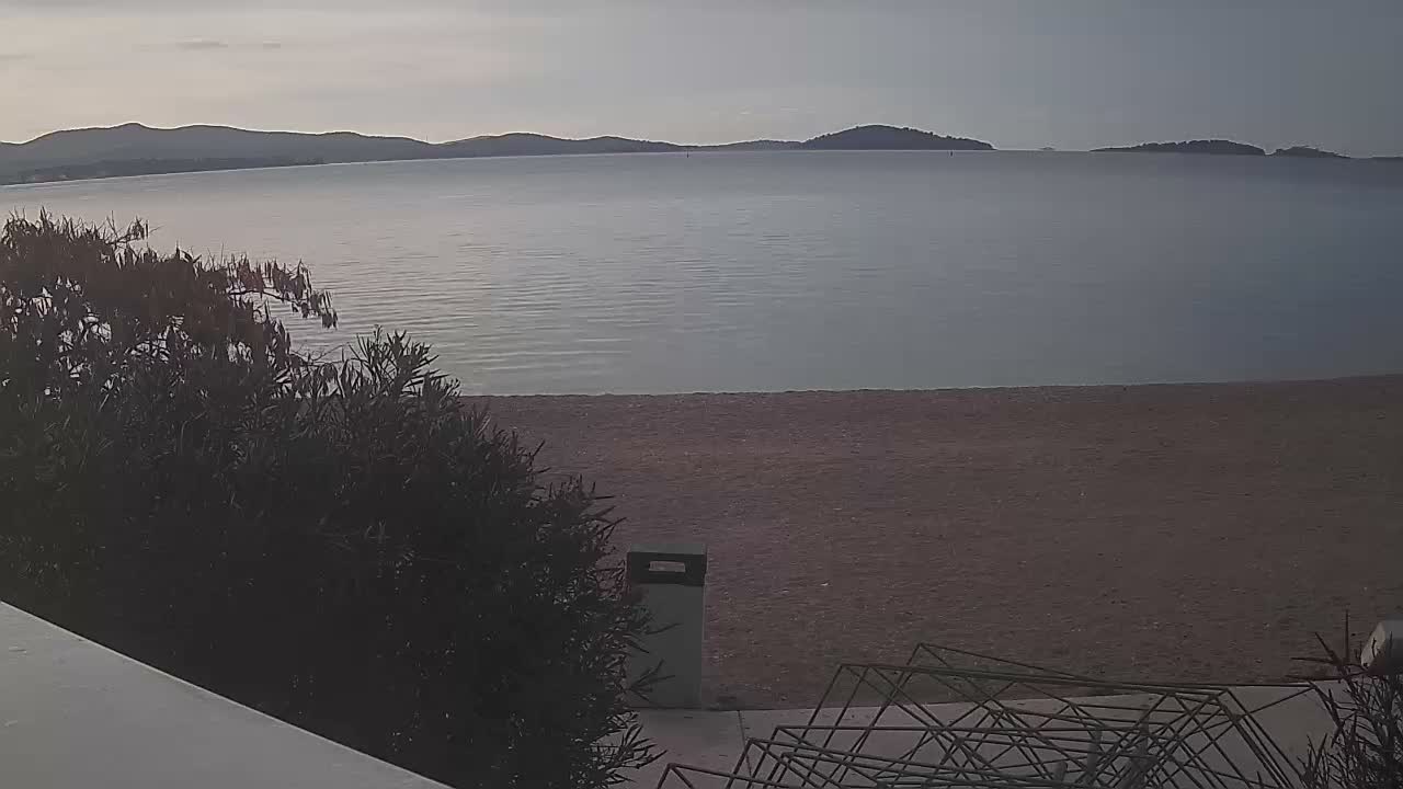 Riviera Brodarica Beach & Adriatic Dalmatia Coast Live Cam - Sibenic, Šibenik-Knin, Croatia