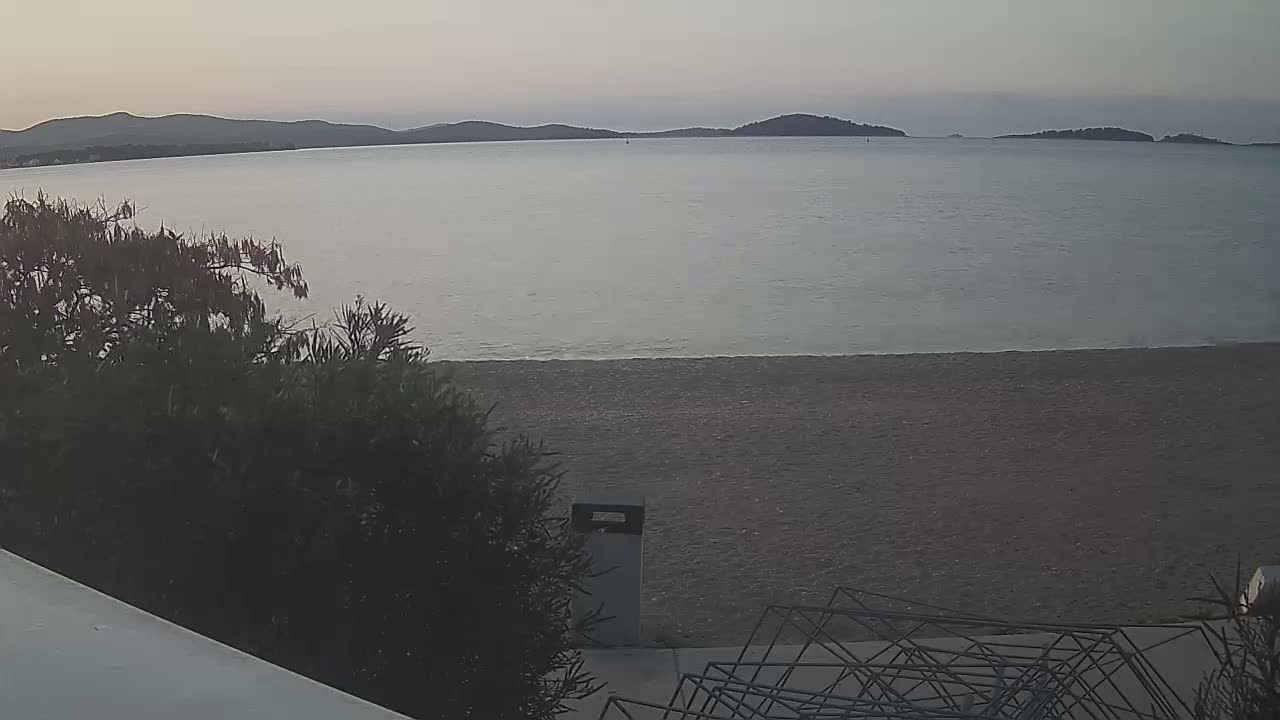 Riviera Brodarica Beach & Adriatic Dalmatia Coast Live Cam - Sibenic, Šibenik-Knin, Croatia