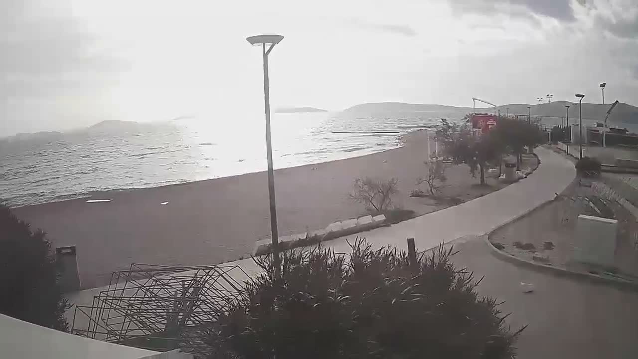 Riviera Brodarica Beach & Adriatic Dalmatia Coast Live Cam - Sibenic, Šibenik-Knin, Croatia