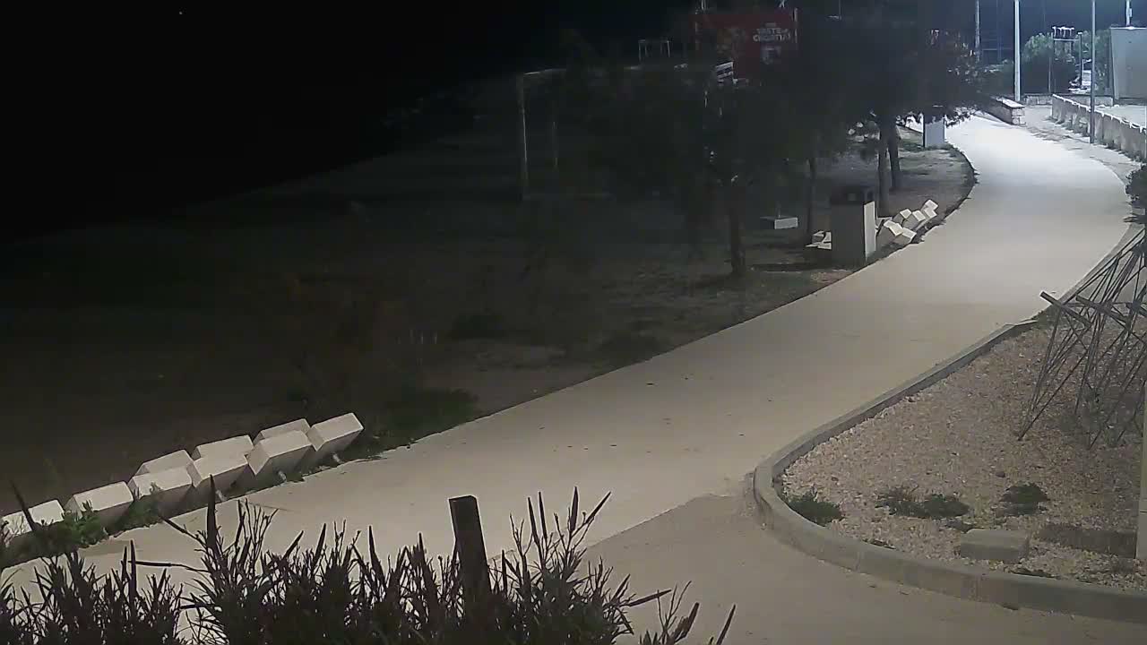 Riviera Brodarica Beach & Adriatic Dalmatia Coast Live Cam - Sibenic, Šibenik-Knin, Croatia