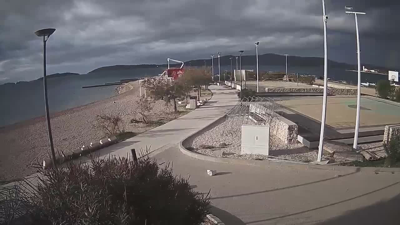 Riviera Brodarica Beach & Adriatic Dalmatia Coast Live Cam - Sibenic, Šibenik-Knin, Croatia
