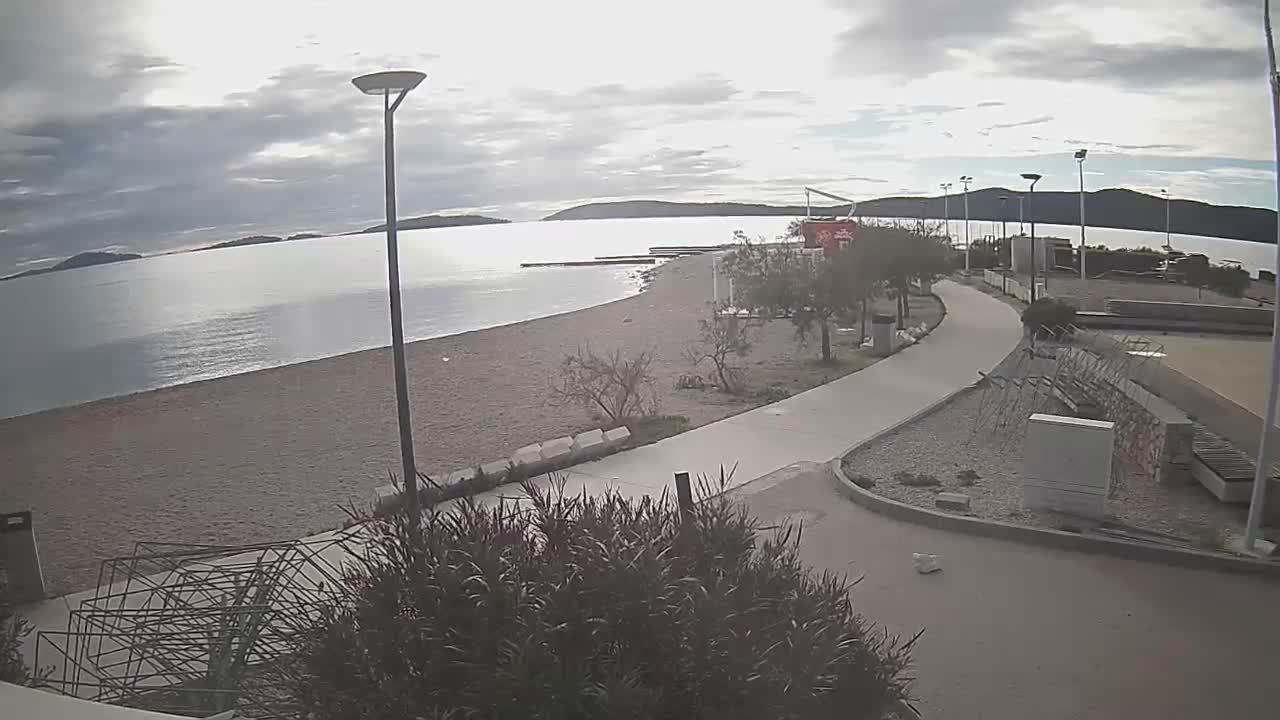 Riviera Brodarica Beach & Adriatic Dalmatia Coast Live Cam - Sibenic, Šibenik-Knin, Croatia