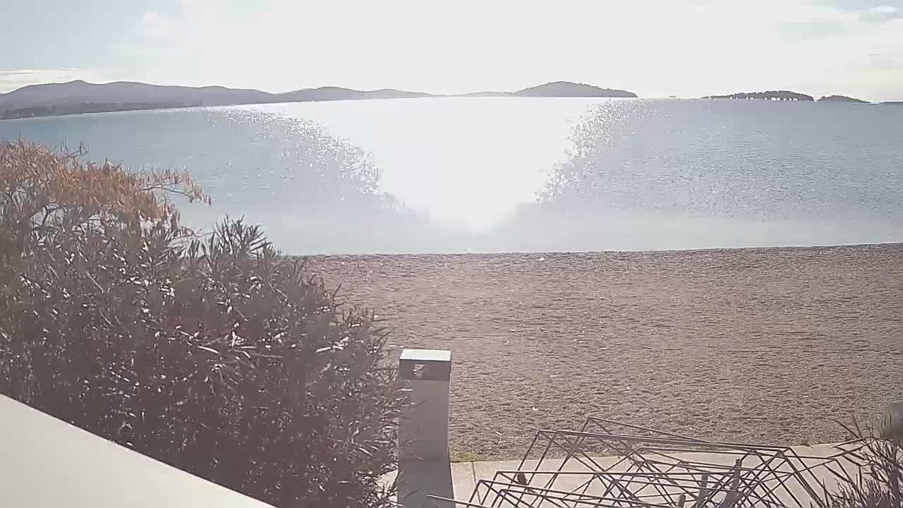Riviera Brodarica Beach & Adriatic Dalmatia Coast Live Cam - Sibenic, Šibenik-Knin, Croatia