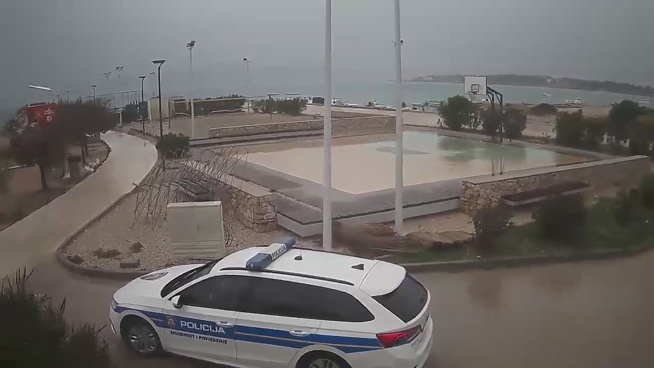 Riviera Brodarica Beach & Adriatic Dalmatia Coast Live Cam - Sibenic, Šibenik-Knin, Croatia