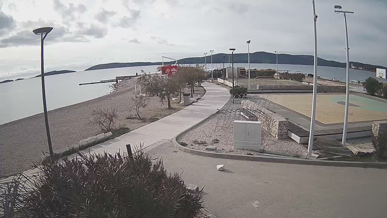 Riviera Brodarica Beach & Adriatic Dalmatia Coast Live Cam - Sibenic, Šibenik-Knin, Croatia