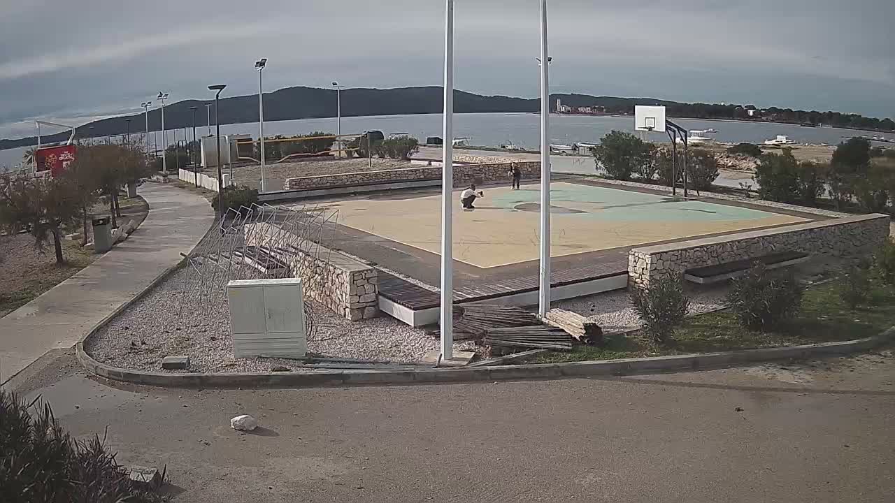 Riviera Brodarica Beach & Adriatic Dalmatia Coast Live Cam - Sibenic, Šibenik-Knin, Croatia