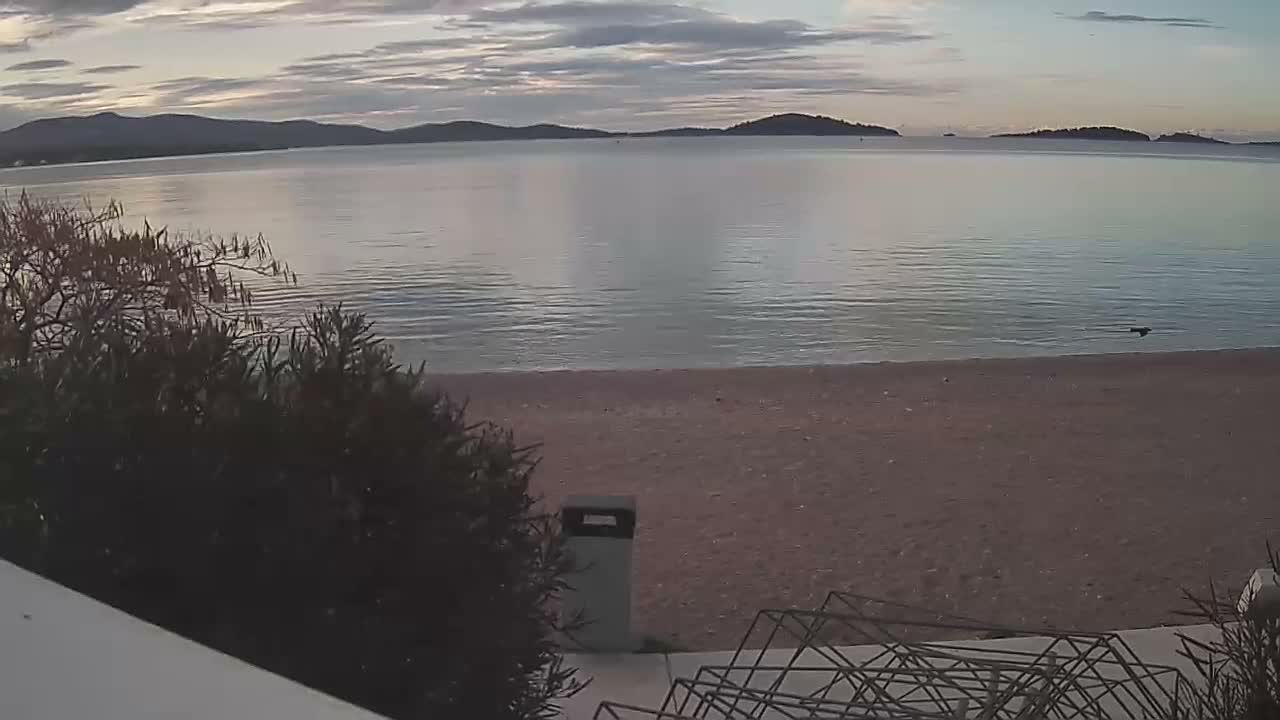 Riviera Brodarica Beach & Adriatic Dalmatia Coast Live Cam - Sibenic, Šibenik-Knin, Croatia