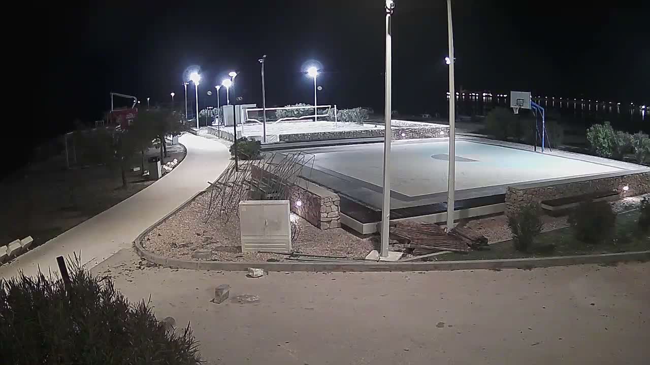 Riviera Brodarica Beach & Adriatic Dalmatia Coast Live Cam - Sibenic, Šibenik-Knin, Croatia