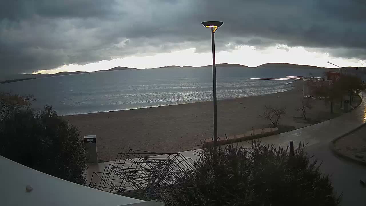 Riviera Brodarica Beach & Adriatic Dalmatia Coast Live Cam - Sibenic, Šibenik-Knin, Croatia
