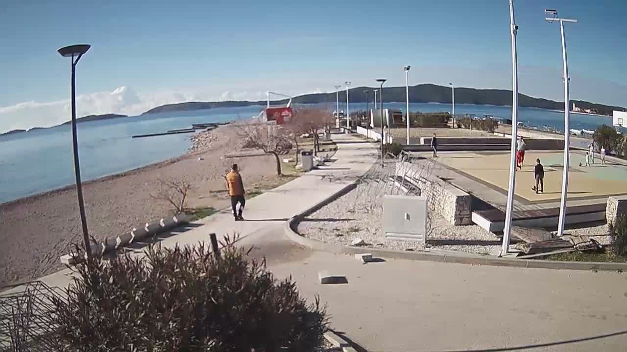 Riviera Brodarica Beach & Adriatic Dalmatia Coast Live Cam - Sibenic, Šibenik-Knin, Croatia