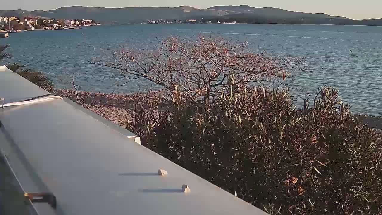 Riviera Brodarica Beach & Adriatic Dalmatia Coast Live Cam - Sibenic, Šibenik-Knin, Croatia