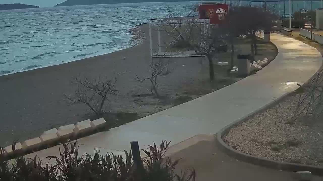 Riviera Brodarica Beach & Adriatic Dalmatia Coast Live Cam - Sibenic, Šibenik-Knin, Croatia