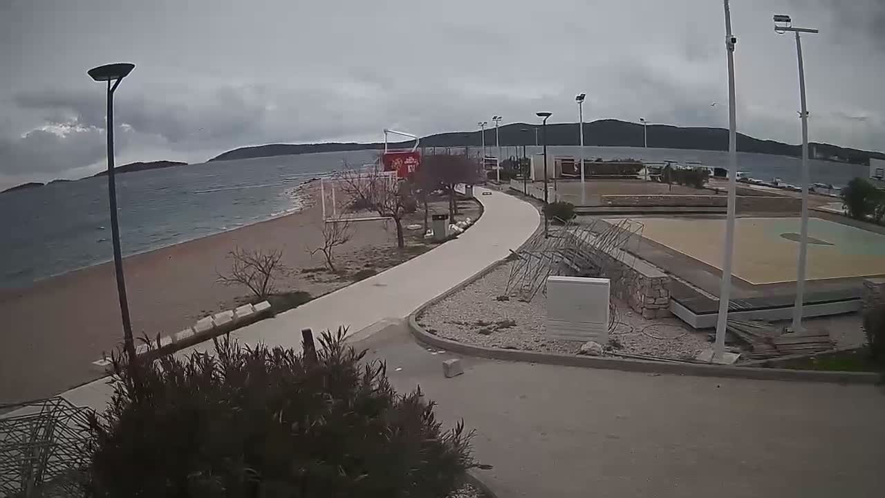 Riviera Brodarica Beach & Adriatic Dalmatia Coast Live Cam - Sibenic, Šibenik-Knin, Croatia