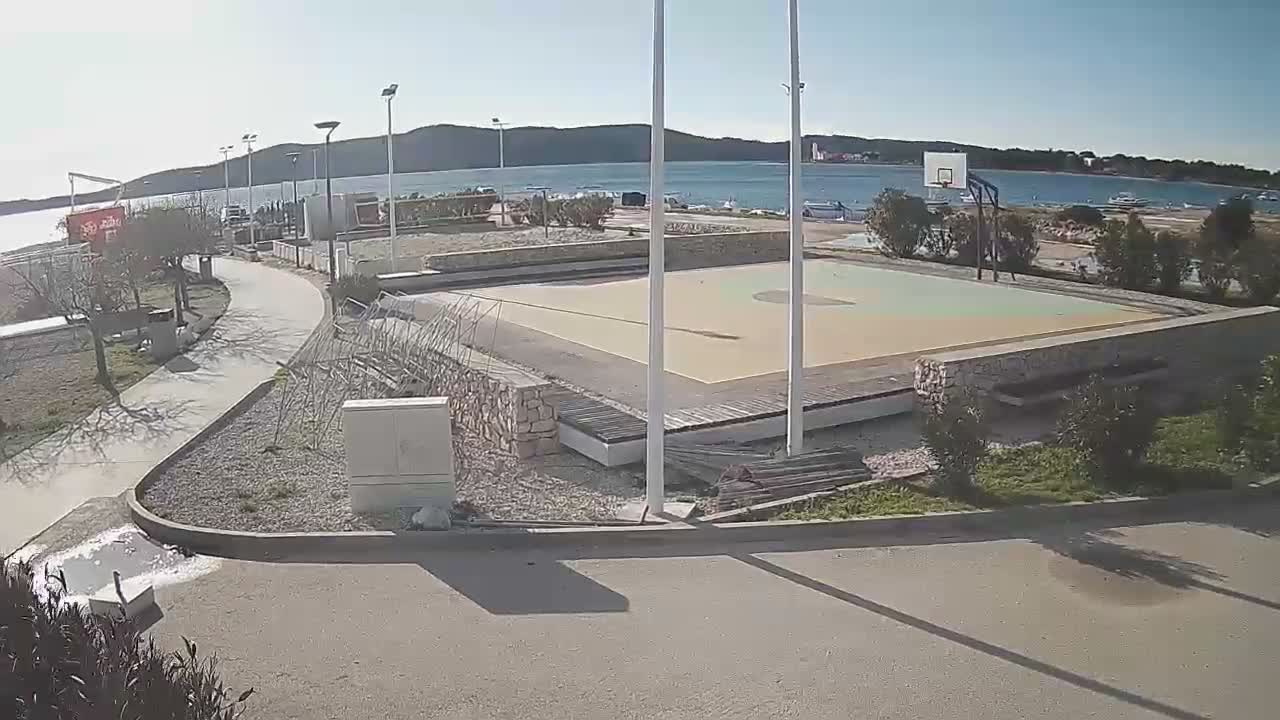 Riviera Brodarica Beach & Adriatic Dalmatia Coast Live Cam - Sibenic, Šibenik-Knin, Croatia