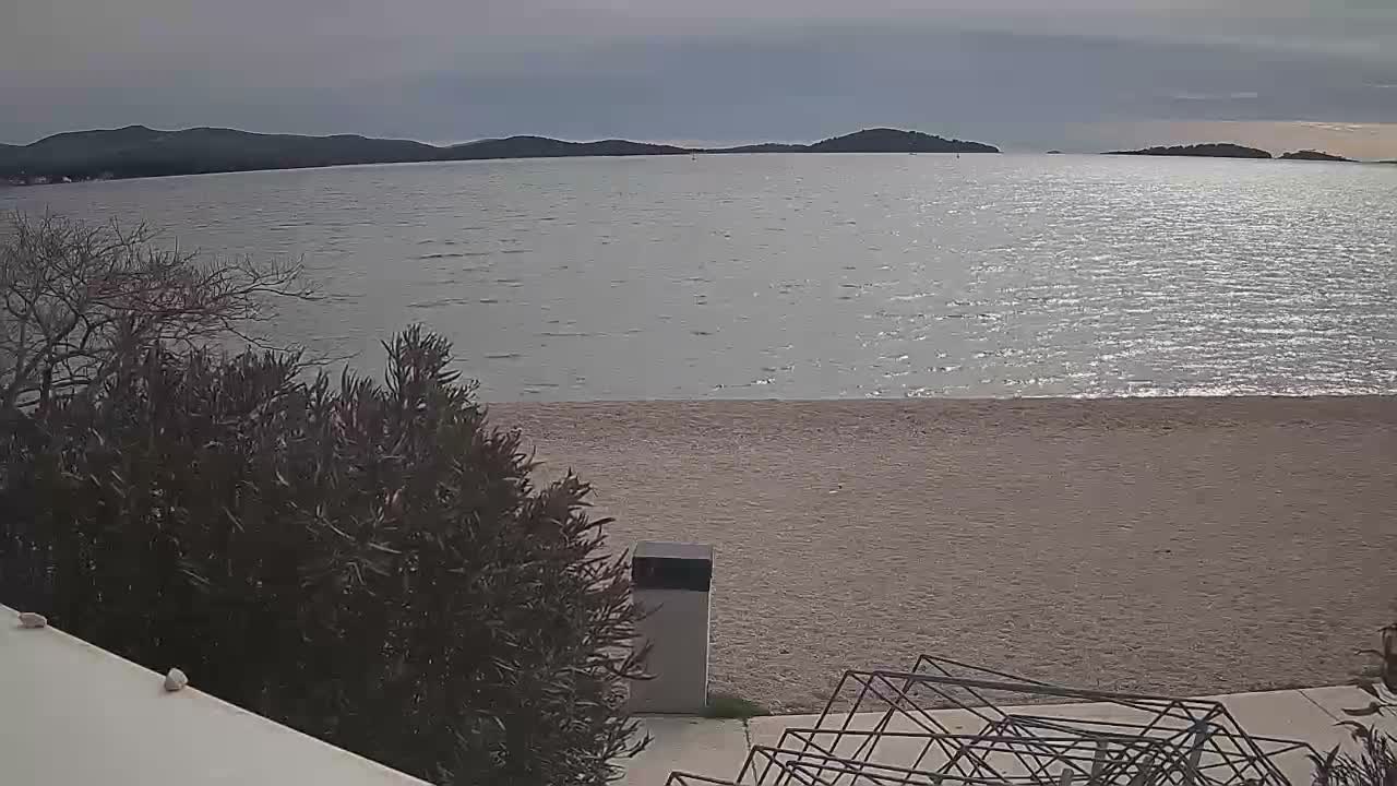 Riviera Brodarica Beach & Adriatic Dalmatia Coast Live Cam - Sibenic, Šibenik-Knin, Croatia