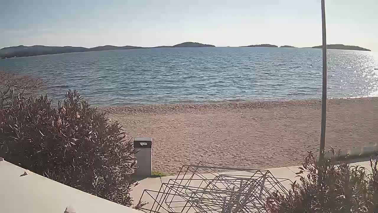 Riviera Brodarica Beach & Adriatic Dalmatia Coast Live Cam - Sibenic, Šibenik-Knin, Croatia