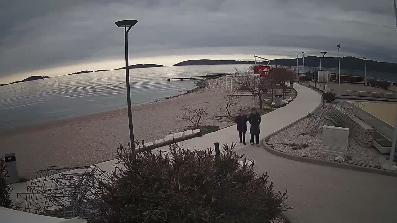 Riviera Brodarica Beach & Adriatic Dalmatia Coast Live Cam - Sibenic, Šibenik-Knin, Croatia