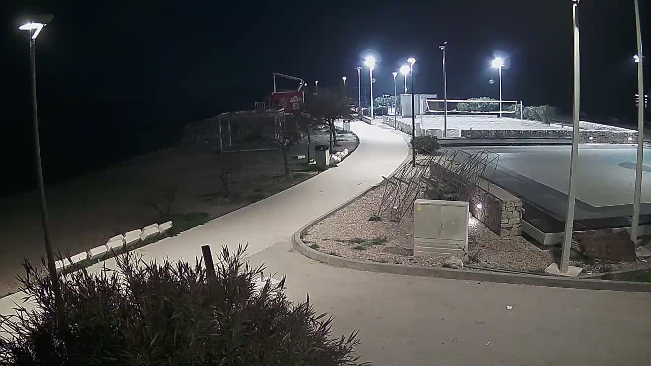 Riviera Brodarica Beach & Adriatic Dalmatia Coast Live Cam - Sibenic, Šibenik-Knin, Croatia